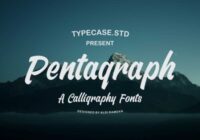 Pentagraph Font - Featured Image