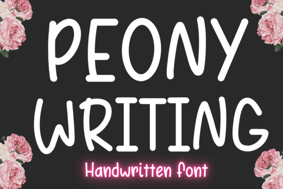 Peonywriting Font - Featured Image