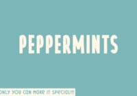 Peppermints Font - Featured Image