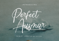 Perfect Ausmar Font - Featured Image
