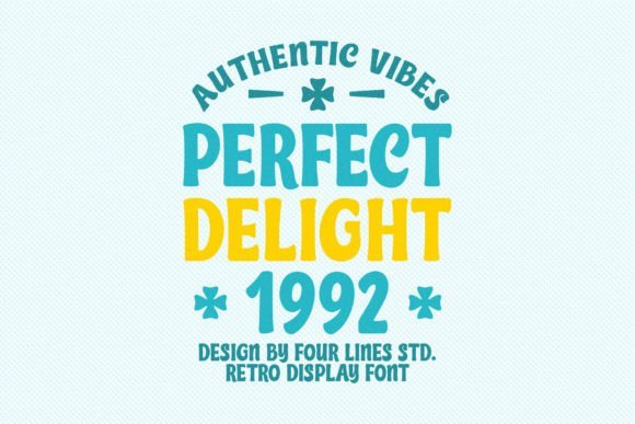 Perfect Delight 1992 Font - Featured Image