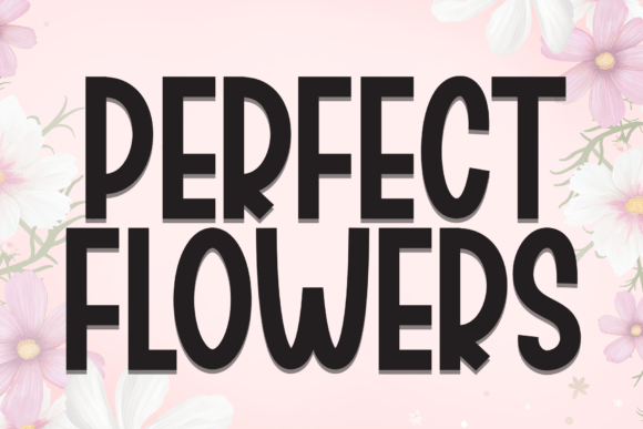Perfect Flowers Font - Featured Image