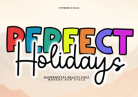 Perfect Holidays Duo Font - Featured Image