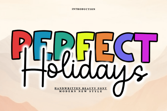 Perfect Holidays Duo Font - Featured Image
