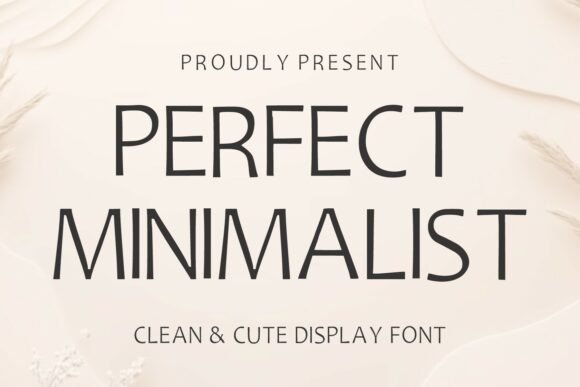 Perfect Minimalist Font - Featured Image