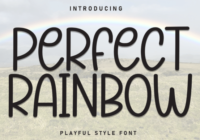 Perfect Rainbow Font - Featured Image