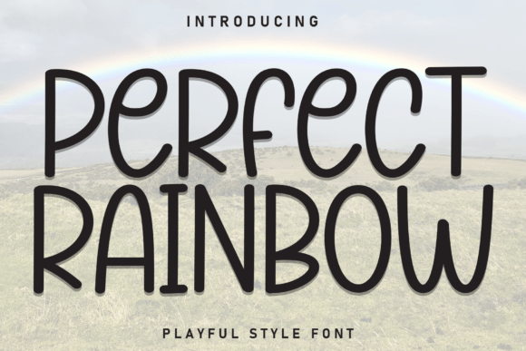 Perfect Rainbow Font - Featured Image