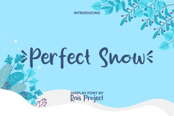 Perfect Snow Font - Featured Image