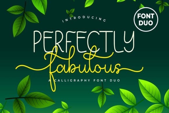 Perfectly Fabulous Font - Featured Image