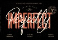 Perfectly Imperfect Family Font - Featured Image