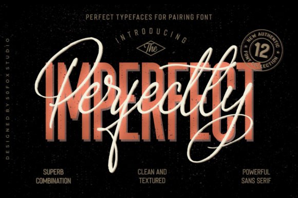 Perfectly Imperfect Family Font - Featured Image
