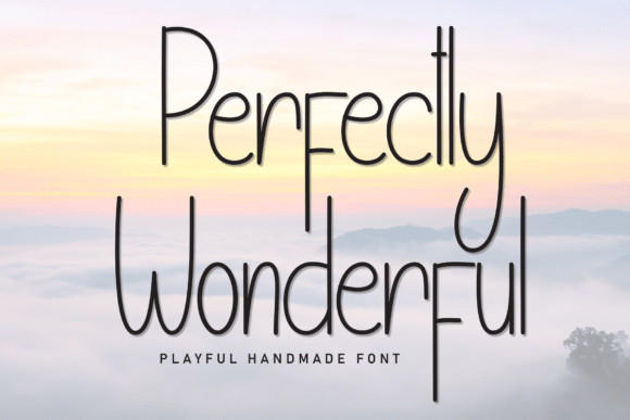 Perfectly Wonderful Font - Featured Image
