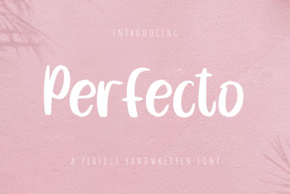 Perfecto Font - Featured Image