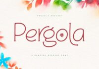 Pergola Font - Featured Image