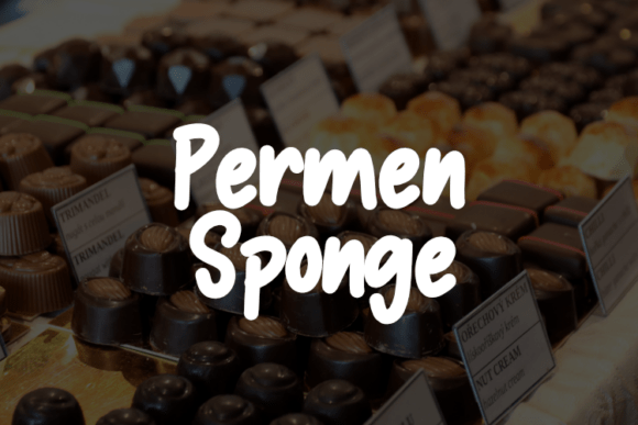 Permen Sponge Font - Featured Image
