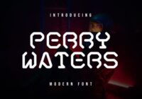 Perrywaters Font - Featured Image