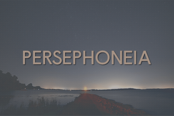 Persephoneia Font - Featured Image