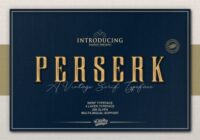 Perserk Font - Featured Image