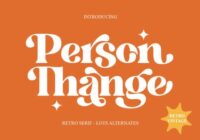 Person Thange Font - Featured Image