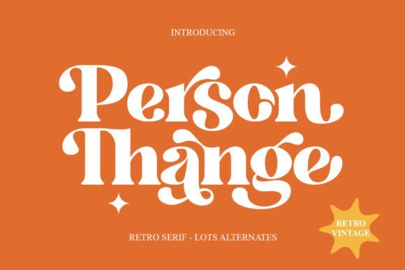 Person Thange Font - Featured Image