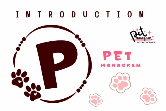 Pet Monogram Font - Featured Image