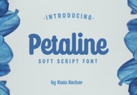 Petaline - Soft Script Font - Featured Image
