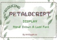 Petalscript Font - Featured Image
