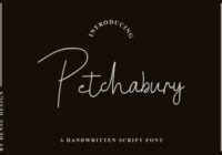 Petchabury Font - Featured Image