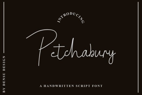 Petchabury Font - Featured Image