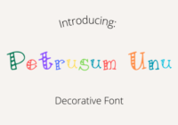 Petrusum Unu Font - Featured Image