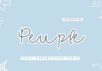 Peuple Font - Featured Image