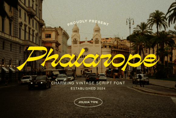 Phalarope Font - Featured Image
