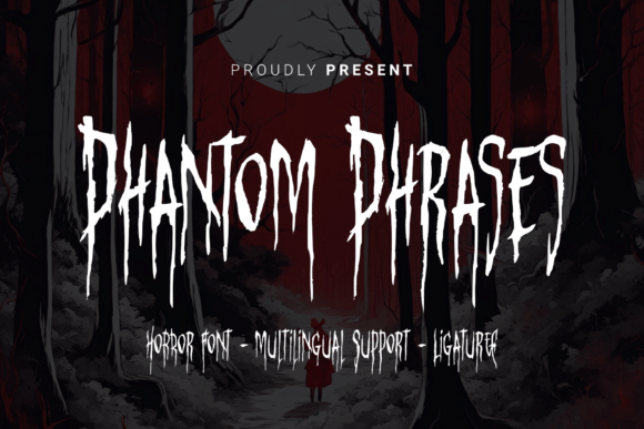 Phantom Phrases Font - Featured Image