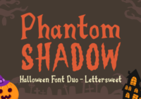Phantom Shadow Font - Featured Image