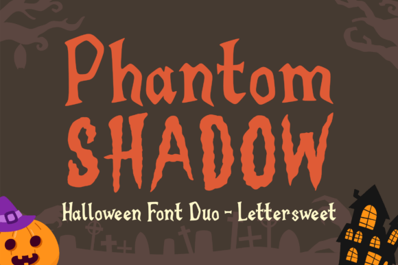 Phantom Shadow Font - Featured Image