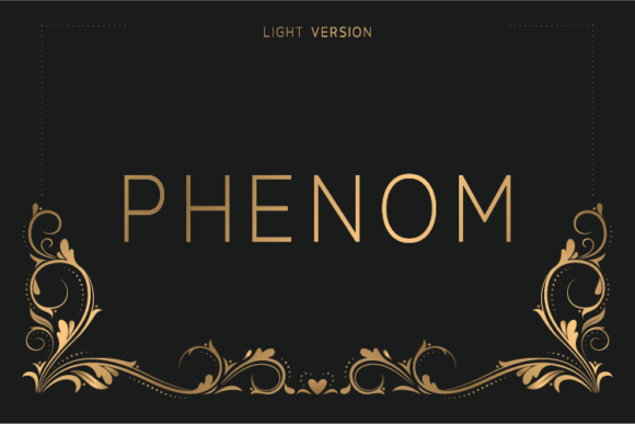 Phenom Light Font - Featured Image