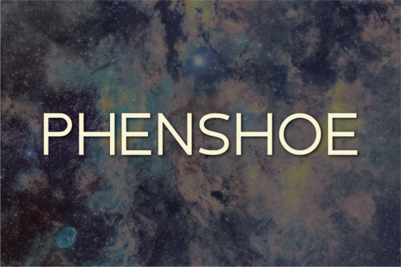 Phenshoe Font - Featured Image