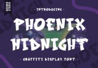 Phoenix Midnight Font - Featured Image