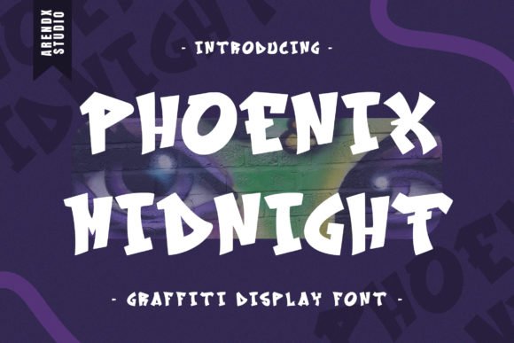 Phoenix Midnight Font - Featured Image
