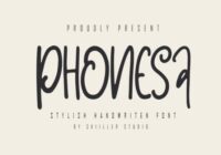 Phonesa Font - Featured Image