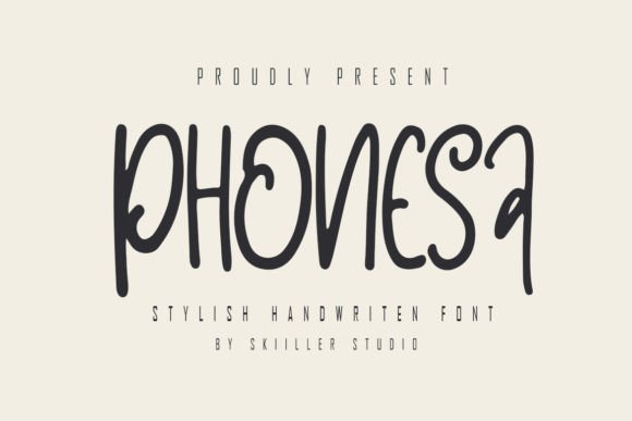 Phonesa Font - Featured Image