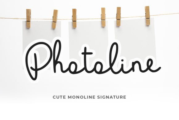 Photoline Font - Featured Image