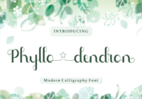 Phyllo Dendron Font - Featured Image