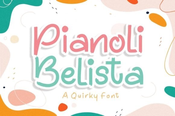 Pianoli Belista Font - Featured Image