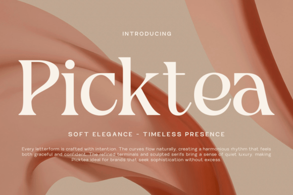 Picktea Font - Featured Image