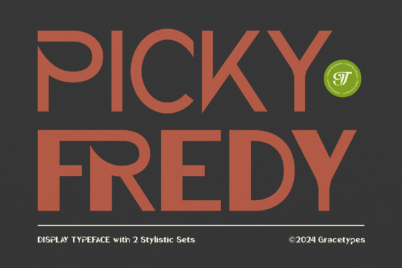 Picky Fredy Font - Featured Image