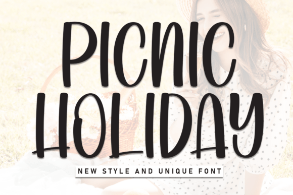 Picnic Holiday Font - Featured Image