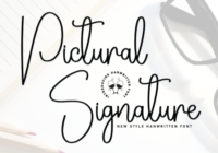 Pictural Signature Font - Featured Image