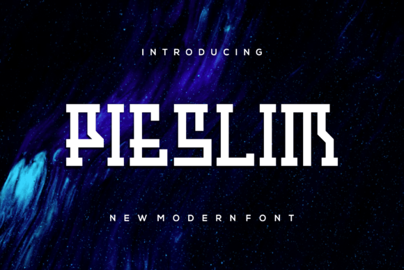 Pieslim Font - Featured Image