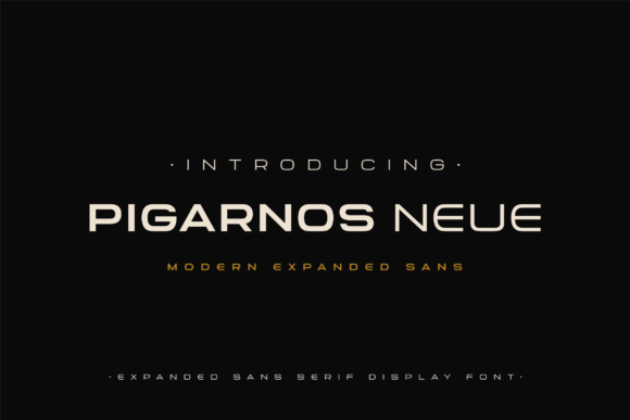 Pigarnos Neue Font - Featured Image